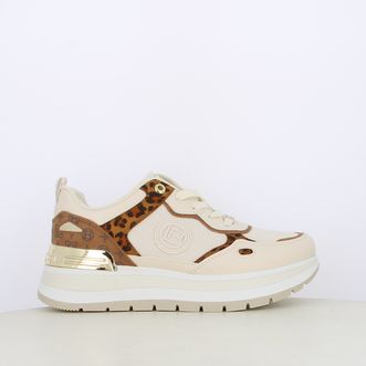 Sneakers da donna con dettagli maculati