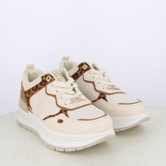Sneakers da donna con dettagli maculati