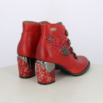Stivaletti da donna con fiori