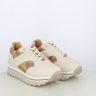 Sneakers da donna con dettagli geo classic