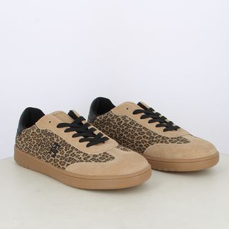 Sneakers da donna con dettagli maculati