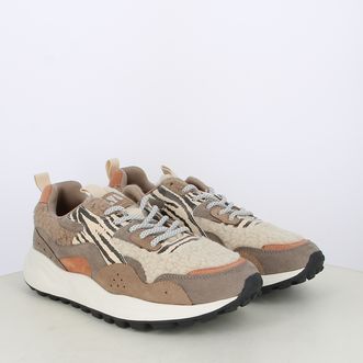 Sneakers da donna con dettaglio pelliccia