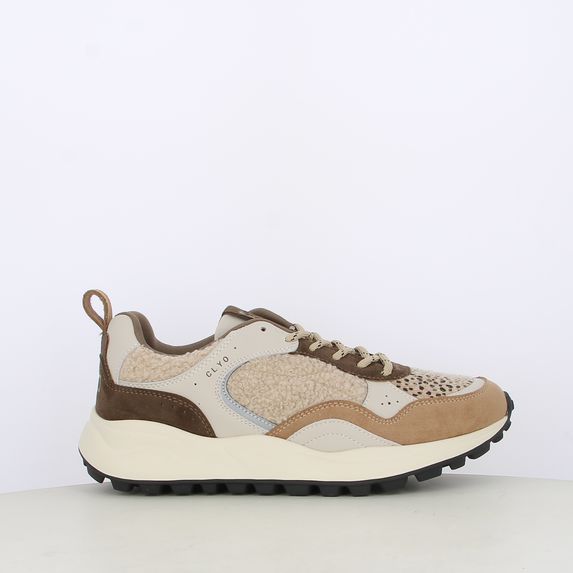 Sneakers da donna con dettaglio pelliccia