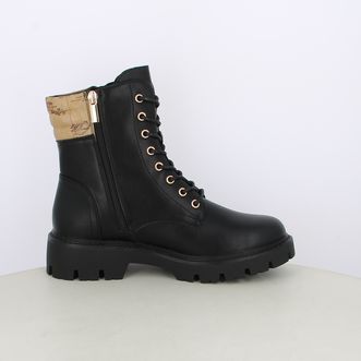 Anfibi da donna con dettaglio geo classic