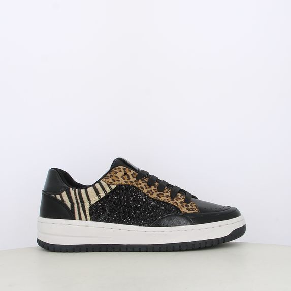 Sneakers da donna con dettagli animalier