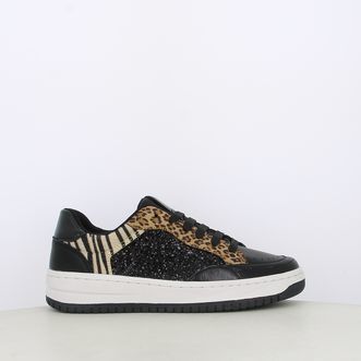 Sneakers da donna con dettagli animalier