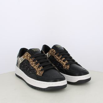 Sneakers da donna con dettagli animalier