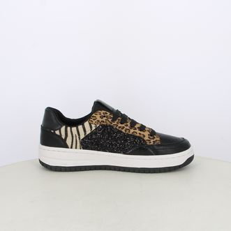Sneakers da donna con dettagli animalier