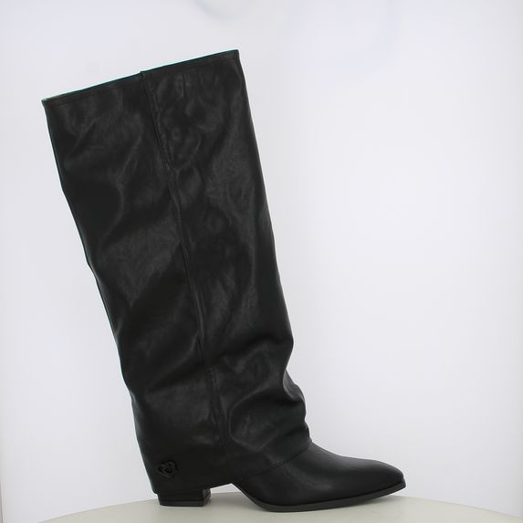 Stivali da donna con risvolto