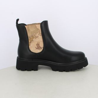 Stivaletti da donna con elastico dettaglio geo classic