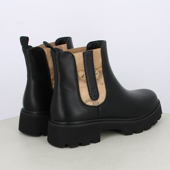Stivaletti da donna con elastico dettaglio geo classic