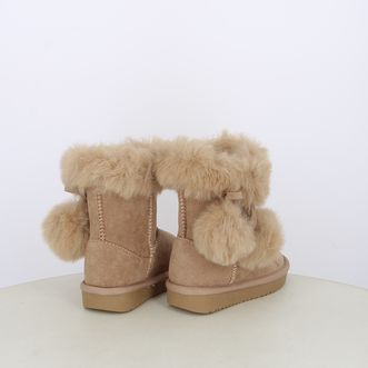 Stivaletti da bambina con pelliccia