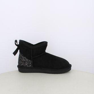 Stivaletti da bambina con pelliccia e glitter