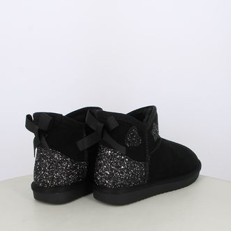 Stivaletti da bambina con pelliccia e glitter