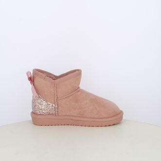 Stivaletti da bambina con pelliccia e glitter