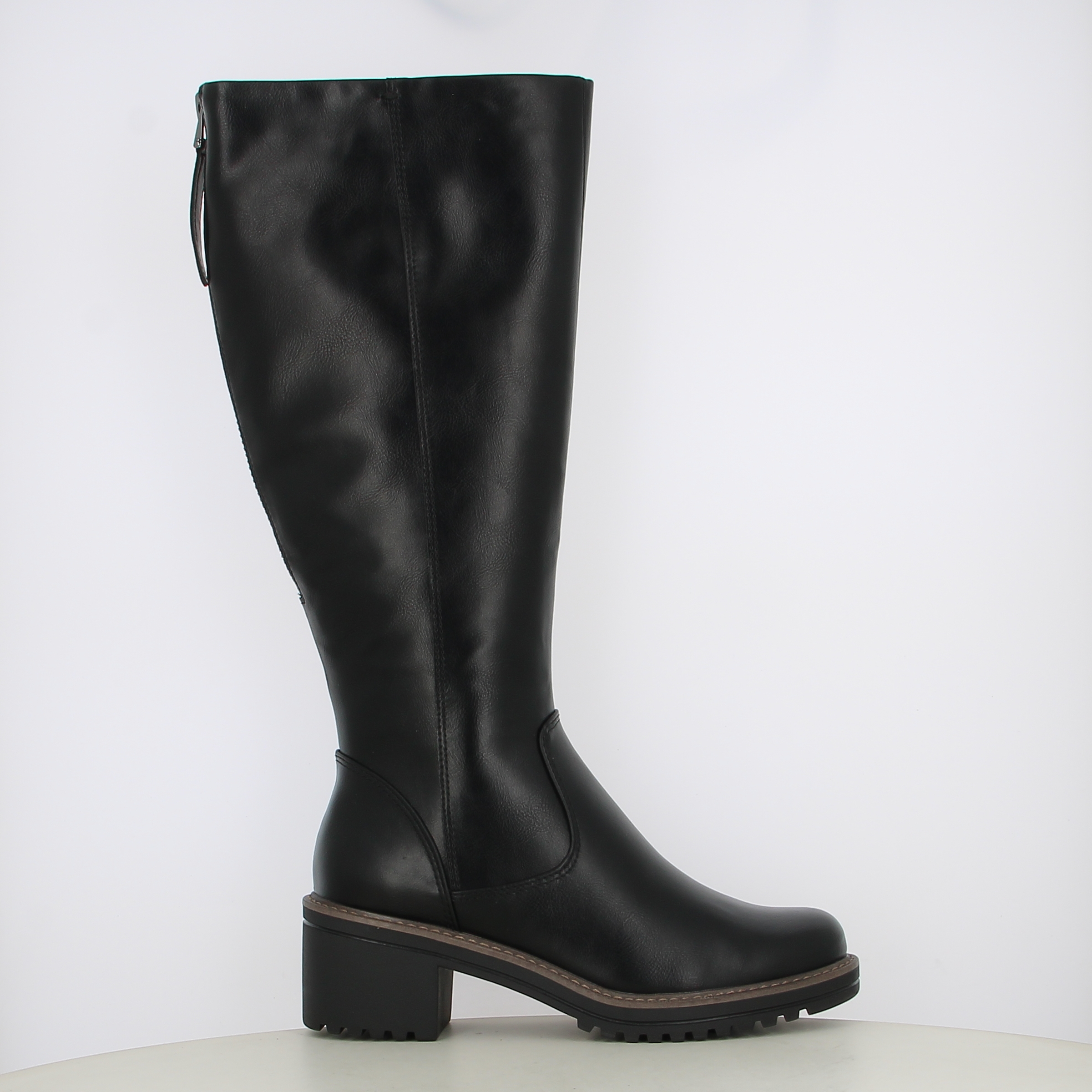 MARCO TOZZI Stivaletti Donna Con Zip E Slip – Moda 2-25000-43, Morbida Pelle Con Plantare Feel Me