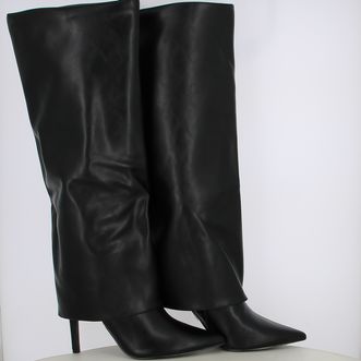 Stivali da donna con risvolto