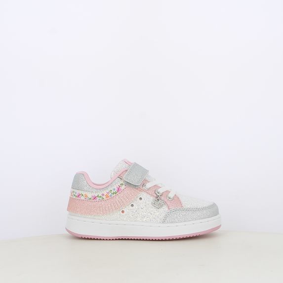 Sneakers da bambina frangetta mix luci