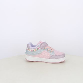 Sneakers da bambina frangetta mix luci