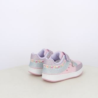 Sneakers da bambina frangetta mix luci