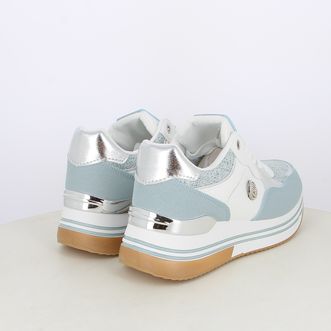 Sneakers da donna bicolor con logo