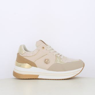 Sneakers da donna bicolor con logo