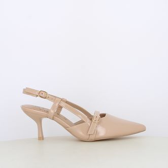 Decollete slingback da donna con cinturino