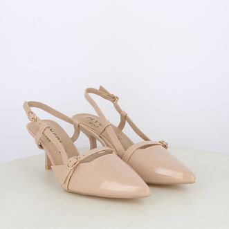 Decollete slingback da donna con cinturino