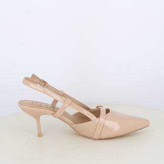 Decollete slingback da donna con cinturino