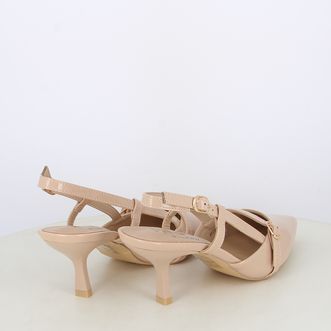 Decollete slingback da donna con cinturino