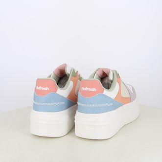 Sneakers da donna platform multicolor