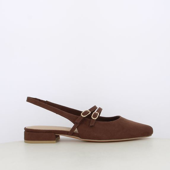 Ballerine slingback da donna con cinturini
