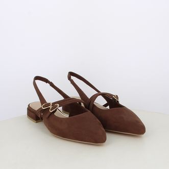 Ballerine slingback da donna con cinturini