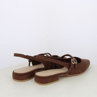 Ballerine slingback da donna con cinturini