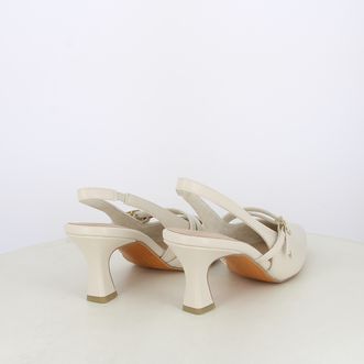 Decollete slingback da donna con cinturini