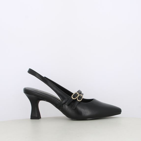 Decollete slingback da donna con cinturini