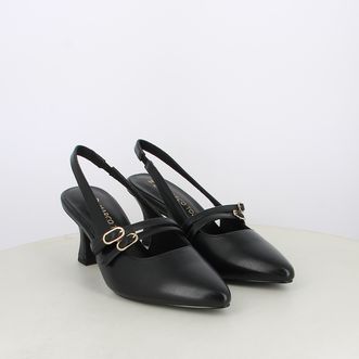 Decollete slingback da donna con cinturini