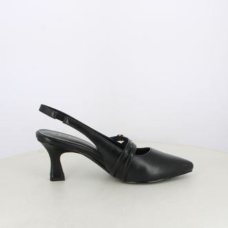 Decollete slingback da donna con cinturini