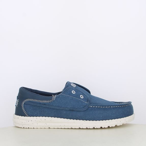 Sneakers da uomo wally cru stretch canvas 45141
