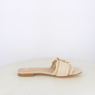 Sandali da donna con fibbia intrecciata