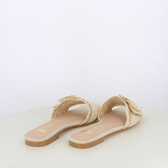 Sandali da donna con fibbia intrecciata