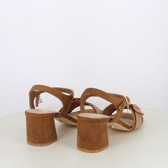 Sandali da donna con fibbia intrecciata