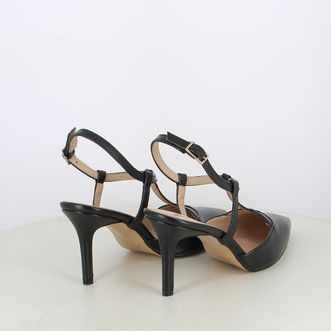 Decollete slingback da donna con cinturini