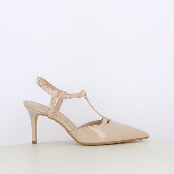 Decollete slingback da donna con cinturini
