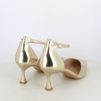 Decollete da donna con cinturino e strass