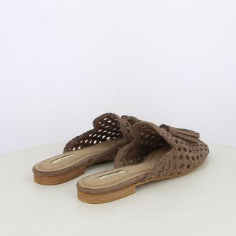 Sabot da donna intrecciati