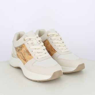 Sneakers da donna con dettagli geo classic