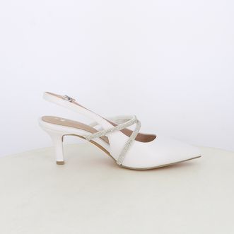 Decollete slingback da donna con cinturini
