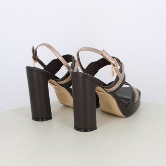 Sandali da donna bicolor