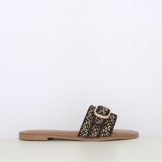 Sandali da donna intrecciati con fibbia